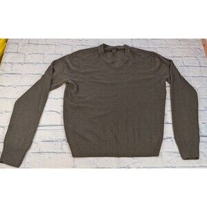 Dockers Pullover Sweater Men's Argyle 100% Cotton Blue Sz M